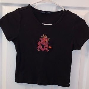 brandy melville dragon tee